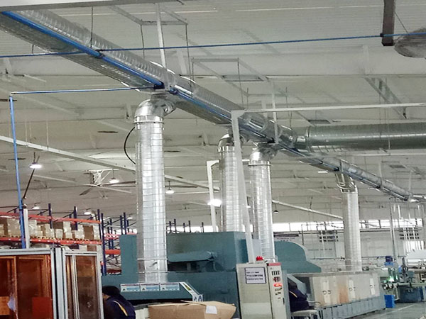 工廠油霧凈化器安裝實例